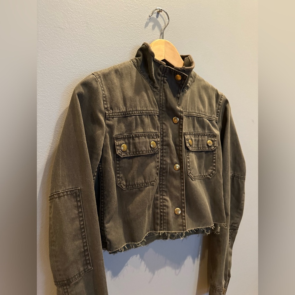 b.a.d. Reworked J Crew Boyfriend Jacket - Picture 6 of 8